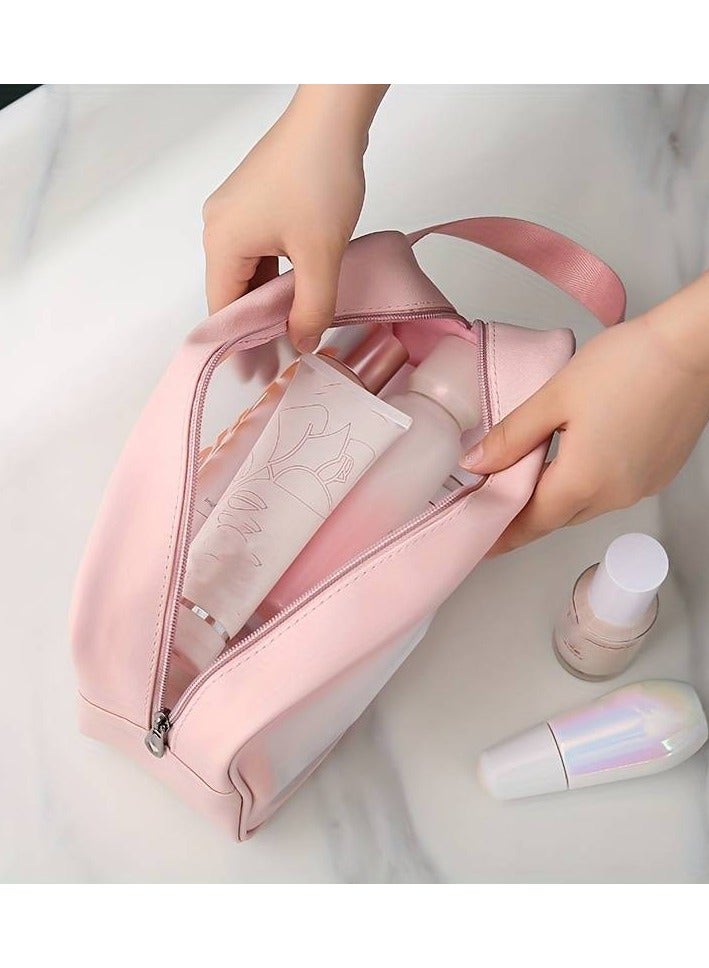 Toiletry Bag for Women Clear Travel Bags for Toiletries Portable Large Clear Makeup Cosmetic - Image 3