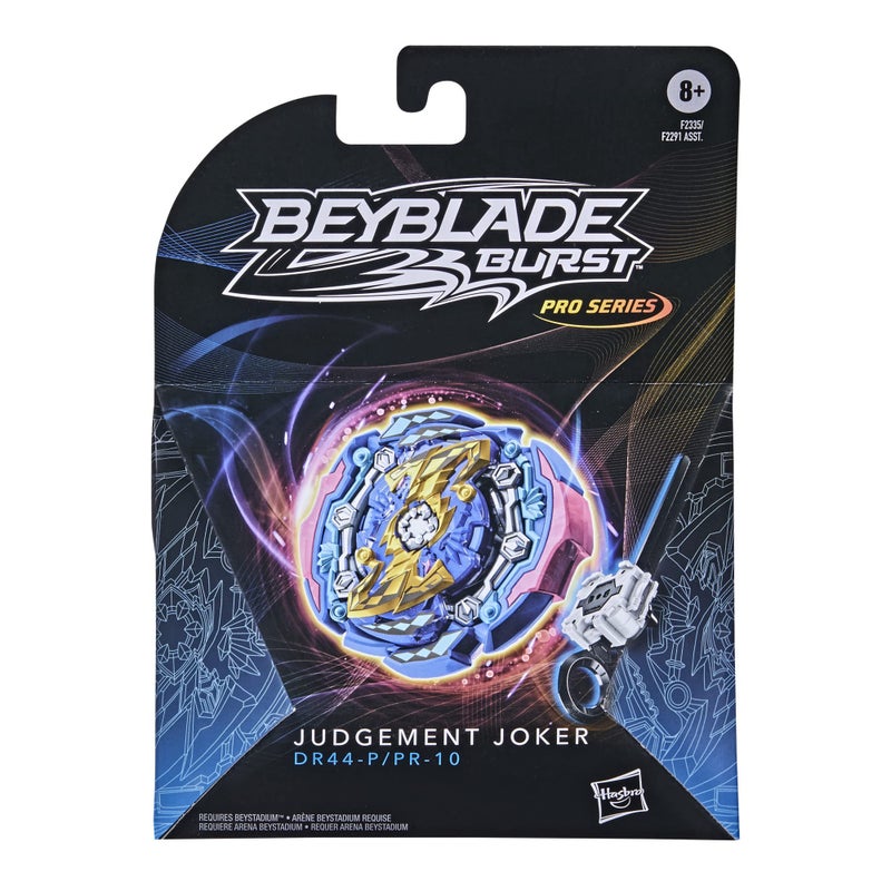 Beyblade Burst Pro Series Judgement Joker Spinning Top Starter Pack - Attack Type Battling Game Top with Launcher Toy - Image 3