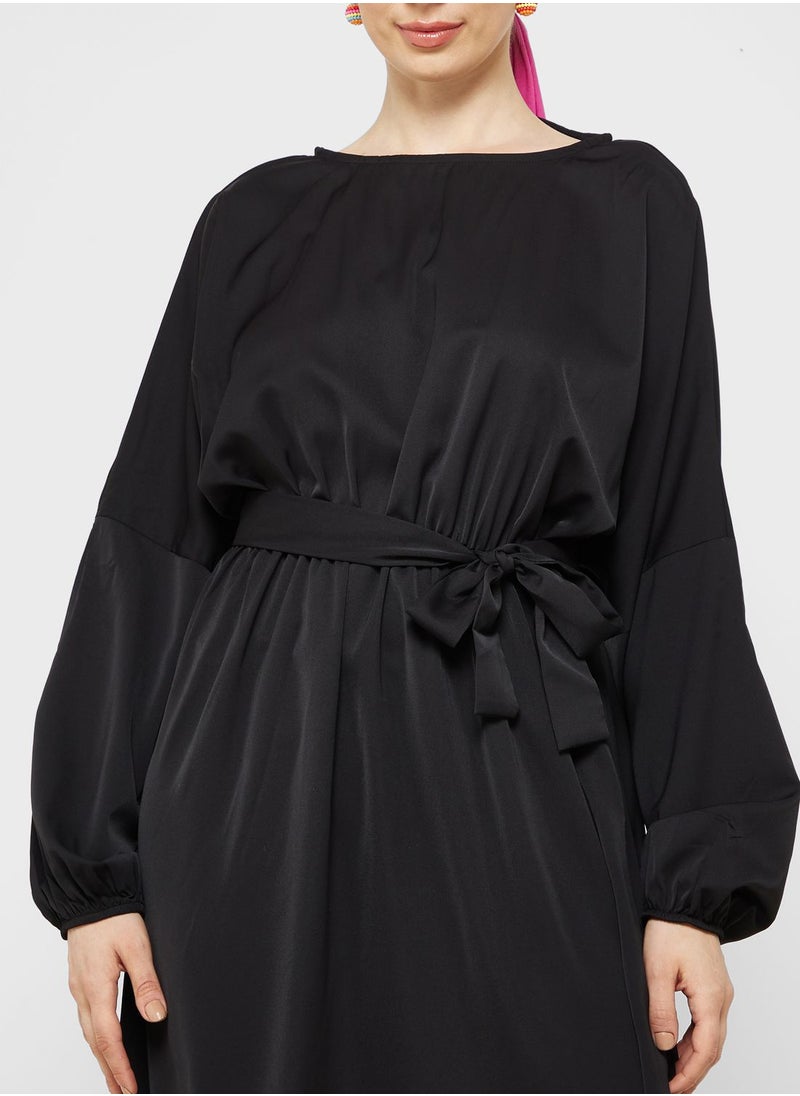 Khizana - Basic A-Line Dress - Image 1