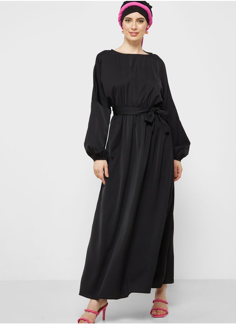 Khizana - Basic A-Line Dress - Image 1
