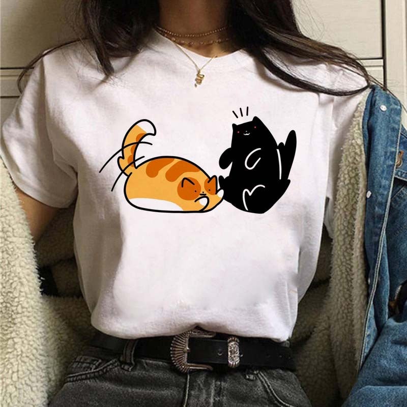 [Send On The Same Day] Supply T-Shirt Printed T-Shirt Women'S Short-Sleeved Women'S Clothing - Image 1
