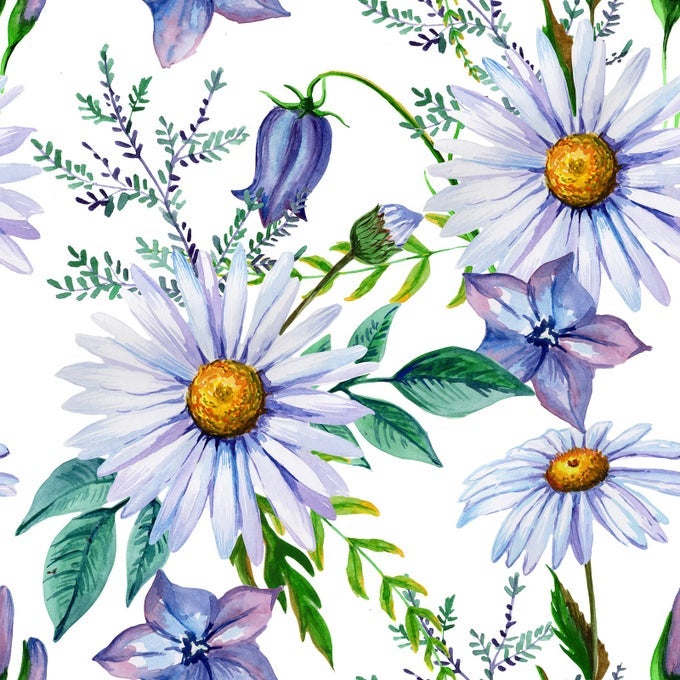 177X118 DAISY WALLPAPER PURPLE FLORAL PEEL AND STICK WALLPAPER WATERCOLOR LARGE FLORAL WALLPAPER FOR BEDROOM FARMHOUSE REMOVABLE SELF ADHESIVE PURPLE CONTACT PAPER FOR CABINETS NURSERY