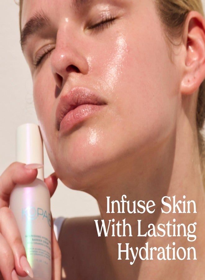 Kopari Nourishing Hydro-Lipid Barrier Serum | Hydrating Face Serum with Ceramides, Hyaluronic Acid & Squalane | Strengthens Skin Barrier, Deep Moisture, Smooth & Plump Skin - Image 5