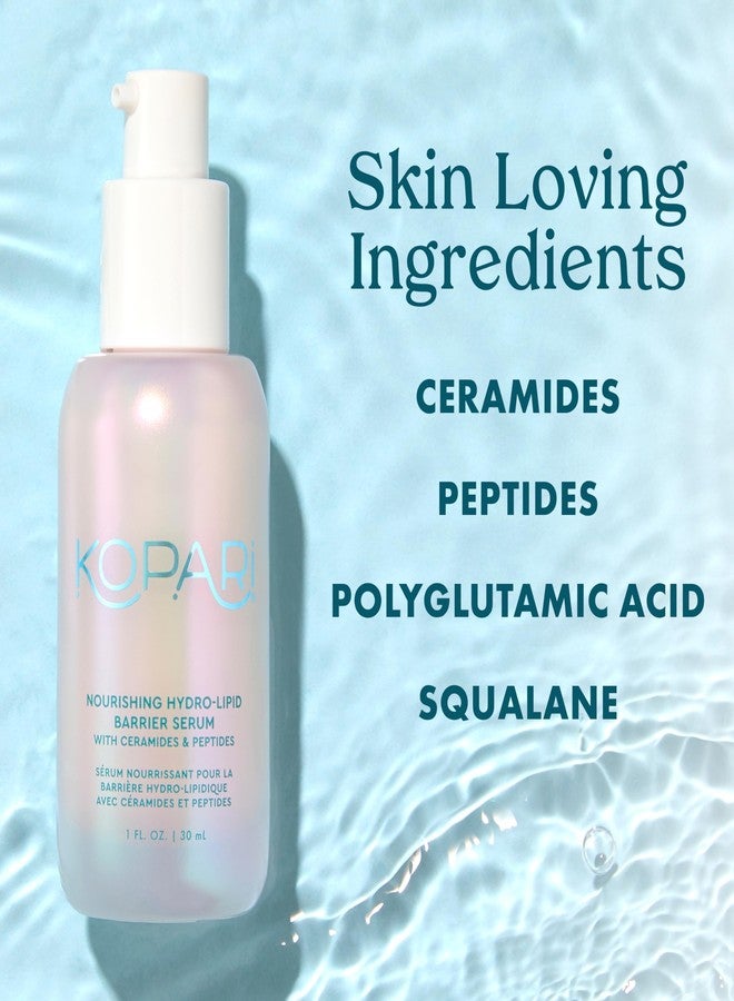 Kopari Nourishing Hydro-Lipid Barrier Serum | Hydrating Face Serum with Ceramides, Hyaluronic Acid & Squalane | Strengthens Skin Barrier, Deep Moisture, Smooth & Plump Skin - Image 4