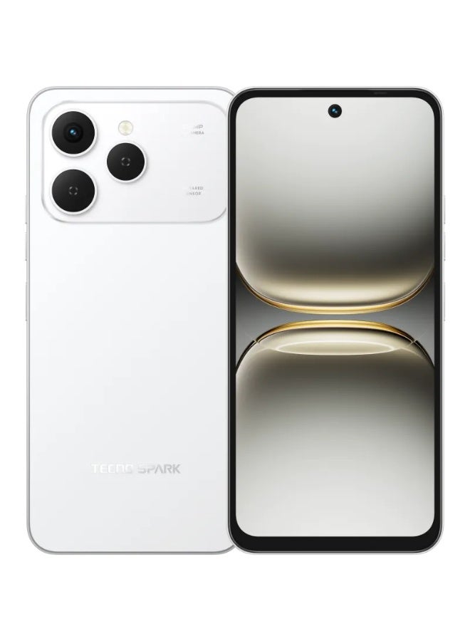 تكنو سبارك 40 8 جيجابايت رام 256 جيجابايت 4G أبيض خفيف - Image 1