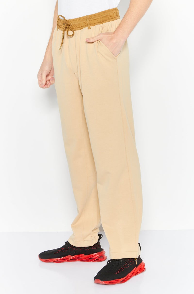 ESPRIT سروال جوجر للرجال بقصة عادية، بني - Image 3