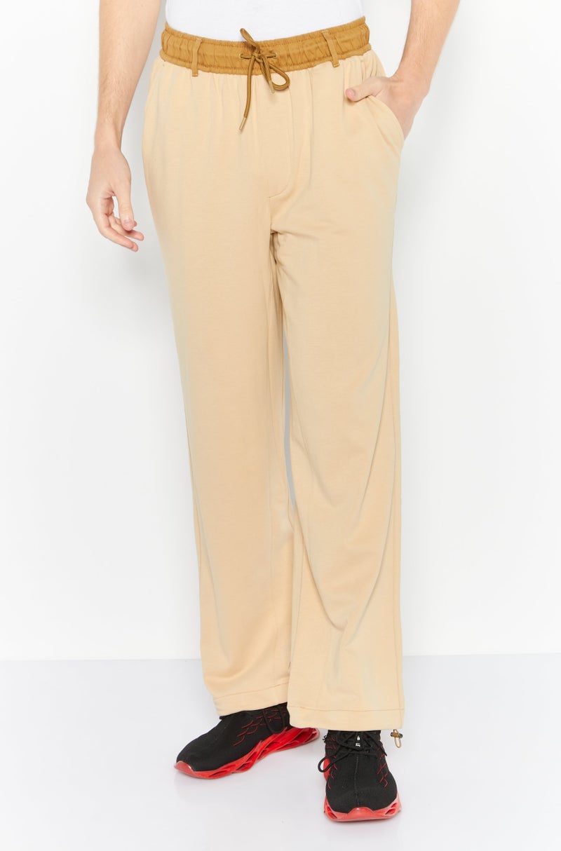ESPRIT سروال جوجر للرجال بقصة عادية، بني - Image 1