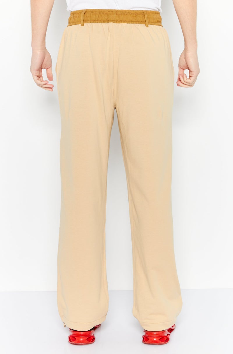 ESPRIT سروال جوجر للرجال بقصة عادية، بني - Image 4