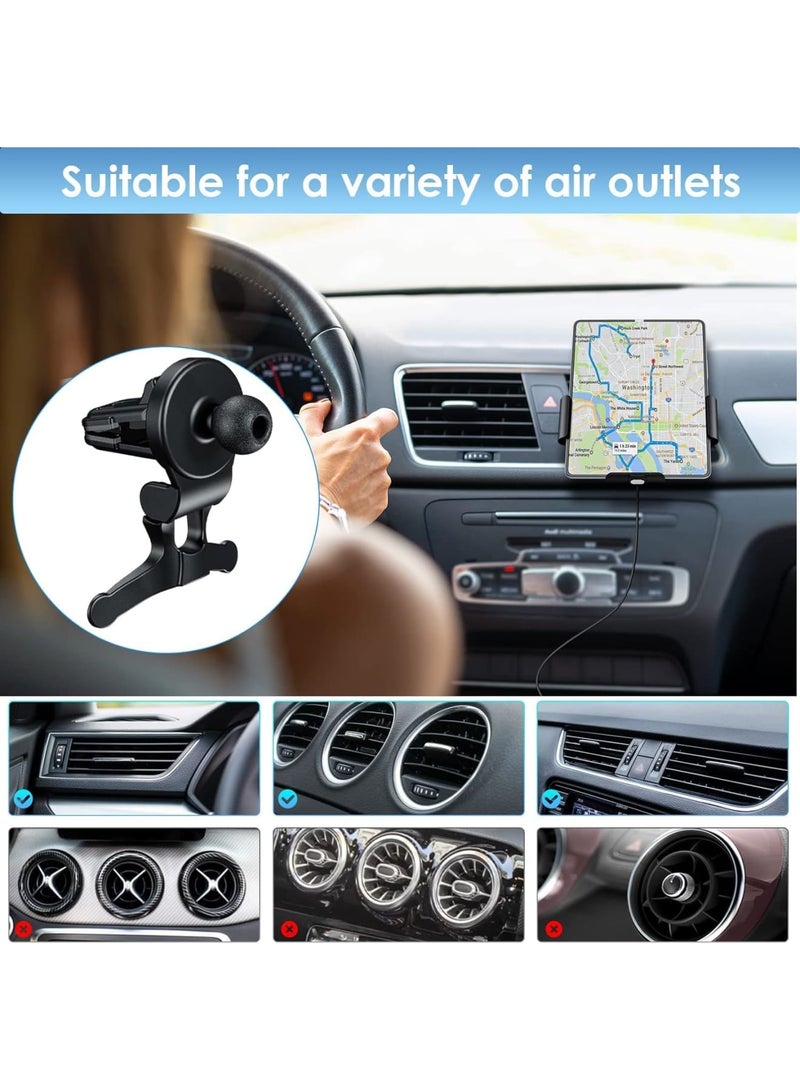 SYOSI Dual Coils Fast Wireless Car Charger for Z Fold 4/3 Car Mount 15W Smart Qi Car Holder for Air Vent Dashboard Compatible with Samsung Galaxy Z Fold 4/3/2, iPhone 14/13/Samsung S22 Ultra/S21 - Image 5