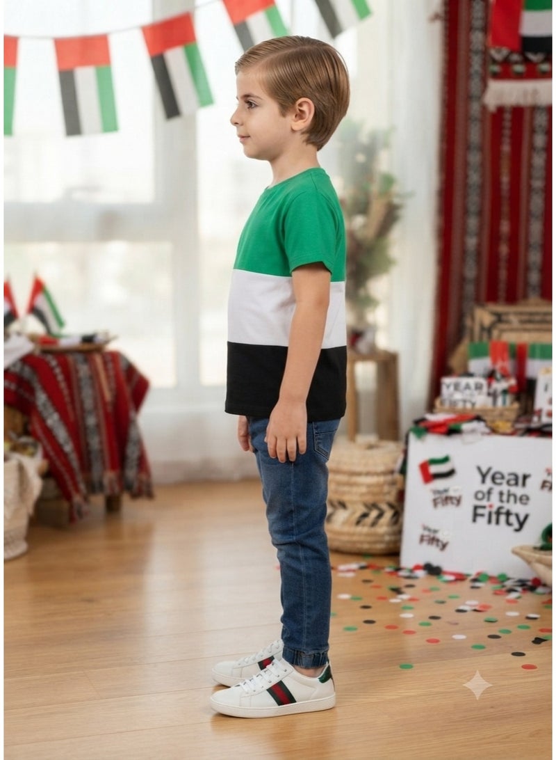 Daniel UAE Flag National Day  T-Shirt - Image 3