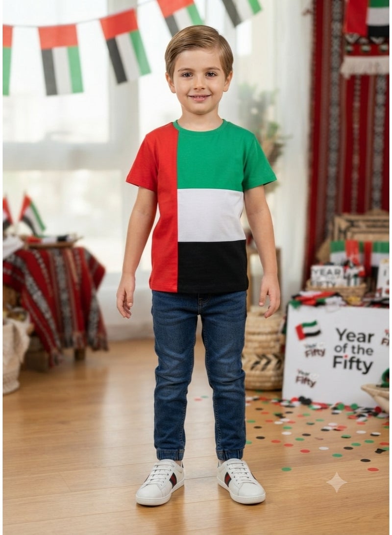 Daniel UAE Flag National Day  T-Shirt - Image 4