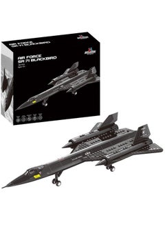 Sr 71 Blackbird Jet Building Block Set 183 Pcs Blackbird Jet Building Toys Set Building Block Plane Toy For Kids Older Than 10 And Adults Compatible With All Building Bricks