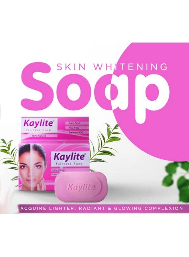 Kaylite Skin Whitening Soap 75 Gm Kojic Acid, Aloe Vera & Turmeric Oil Soap (Pack of 2 Soaps) - Image 4
