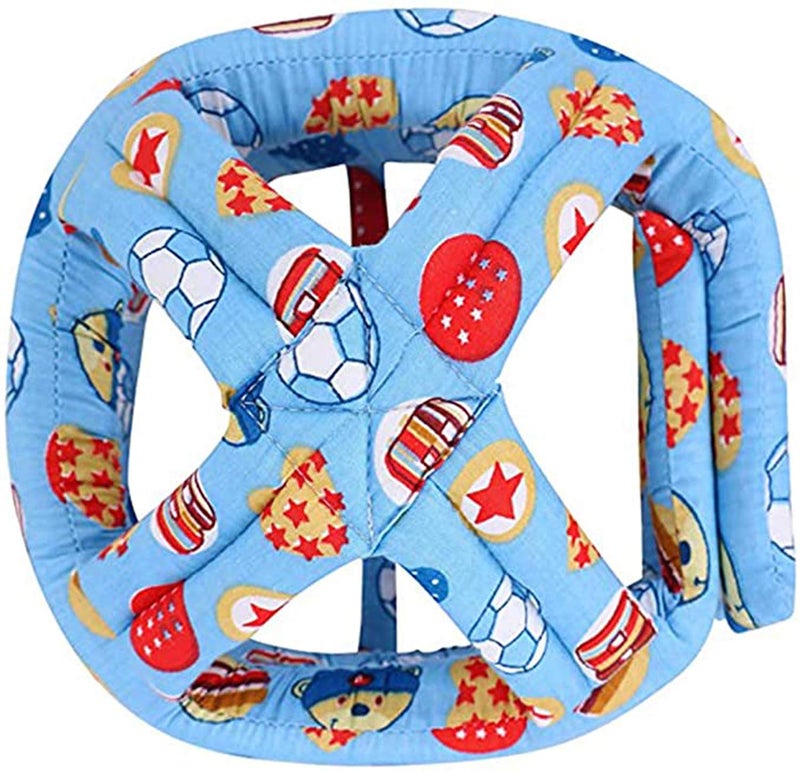 Antonki Toddler Head Protector Upgrade Infant Safety Helmet Breathable Head Drop Protection Soft Baby Helmet for Crawling Walking Headguard Protective Safety Products - Image 4