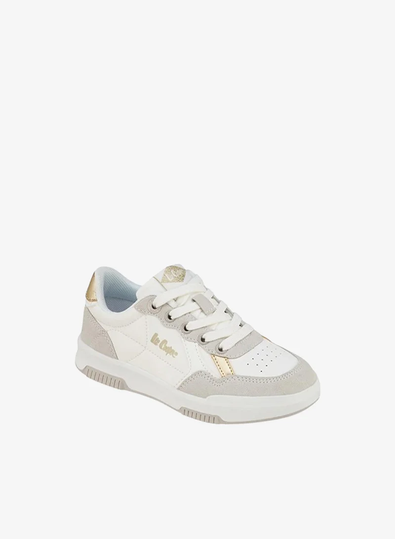 لي كوبر Girls Lace-Up Ankle Sneakers