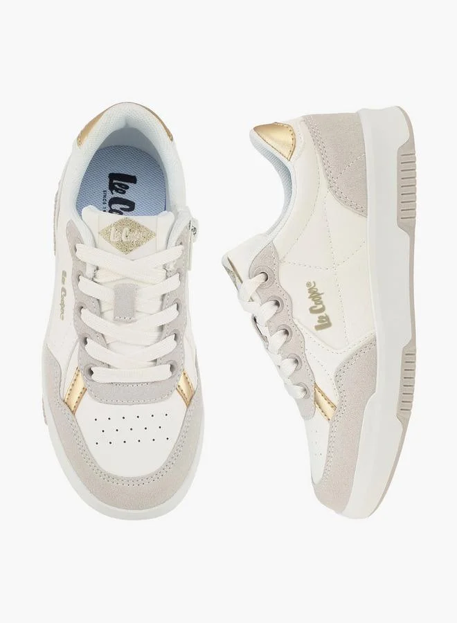 Lee Cooper Girls Lace-Up Ankle Sneakers