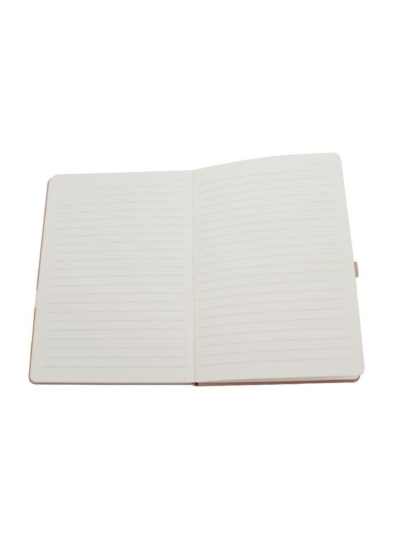 روكو دفتر ملاحظات منقوش بشريط مطاطي 14 × 20 سم، 160 صفحة (80 ورقة) - Image 2