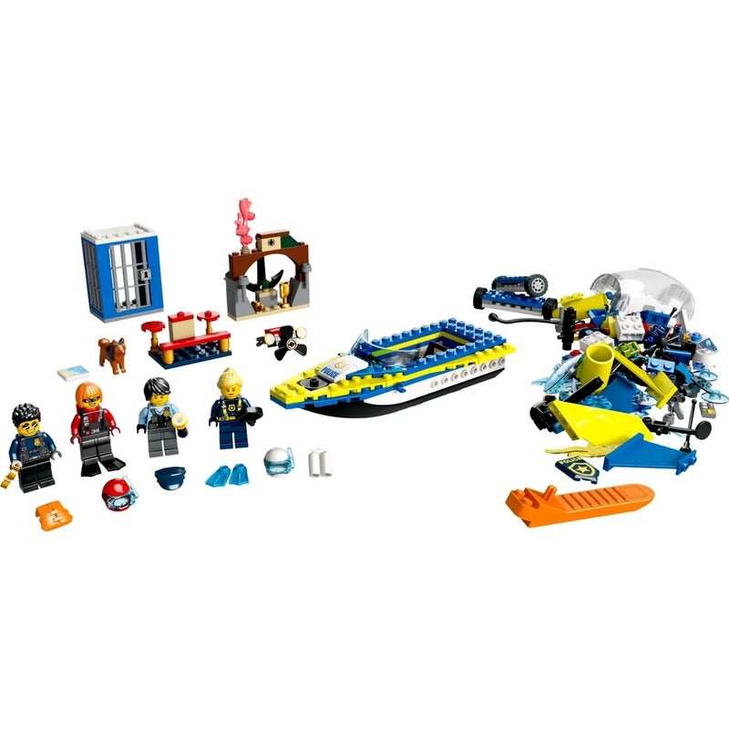 LEGO - City Water Police Detective Missions 298 Pieces - 60355 - Image 2