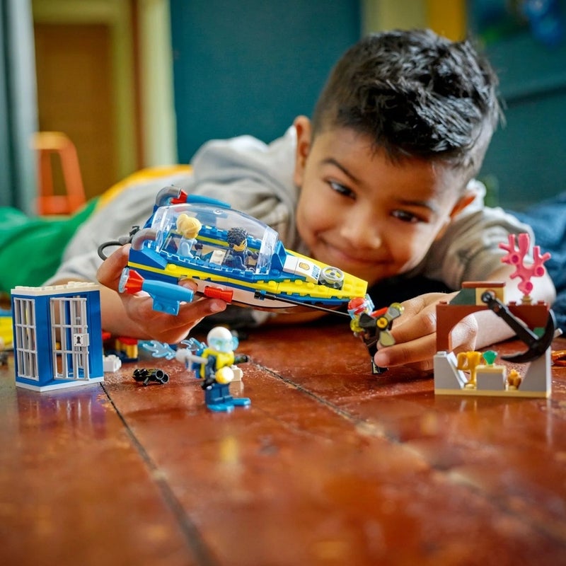 LEGO - City Water Police Detective Missions 298 Pieces - 60355 - Image 3