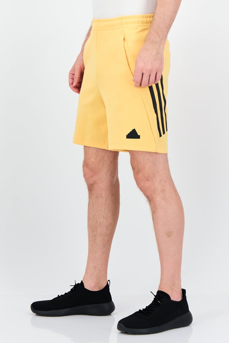 Adidas Men Sportswear Fit Training Shorts, Yellow - Image 2