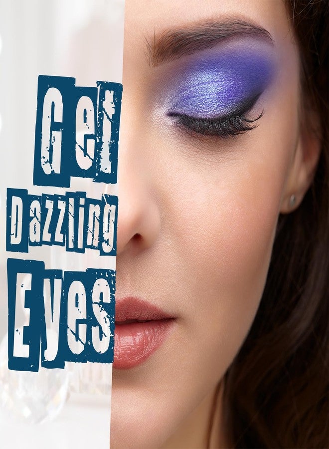 Profusion Cosmetics Glitter Eye Shadow Palette, 5 Shades of Gems - Aqua Gems (4.5g) - Image 3