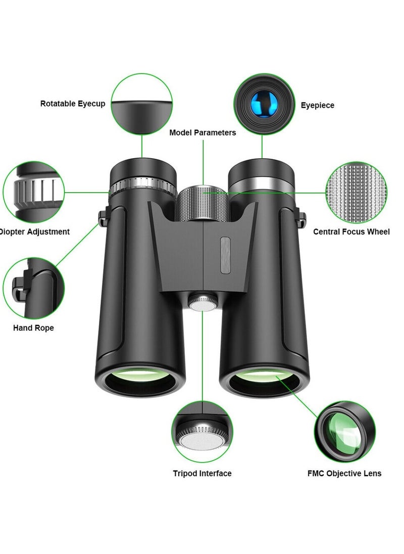 APEXEL APEXEL APLRB12X42 1242 High Binoculars Roof Telescope  - Image 4