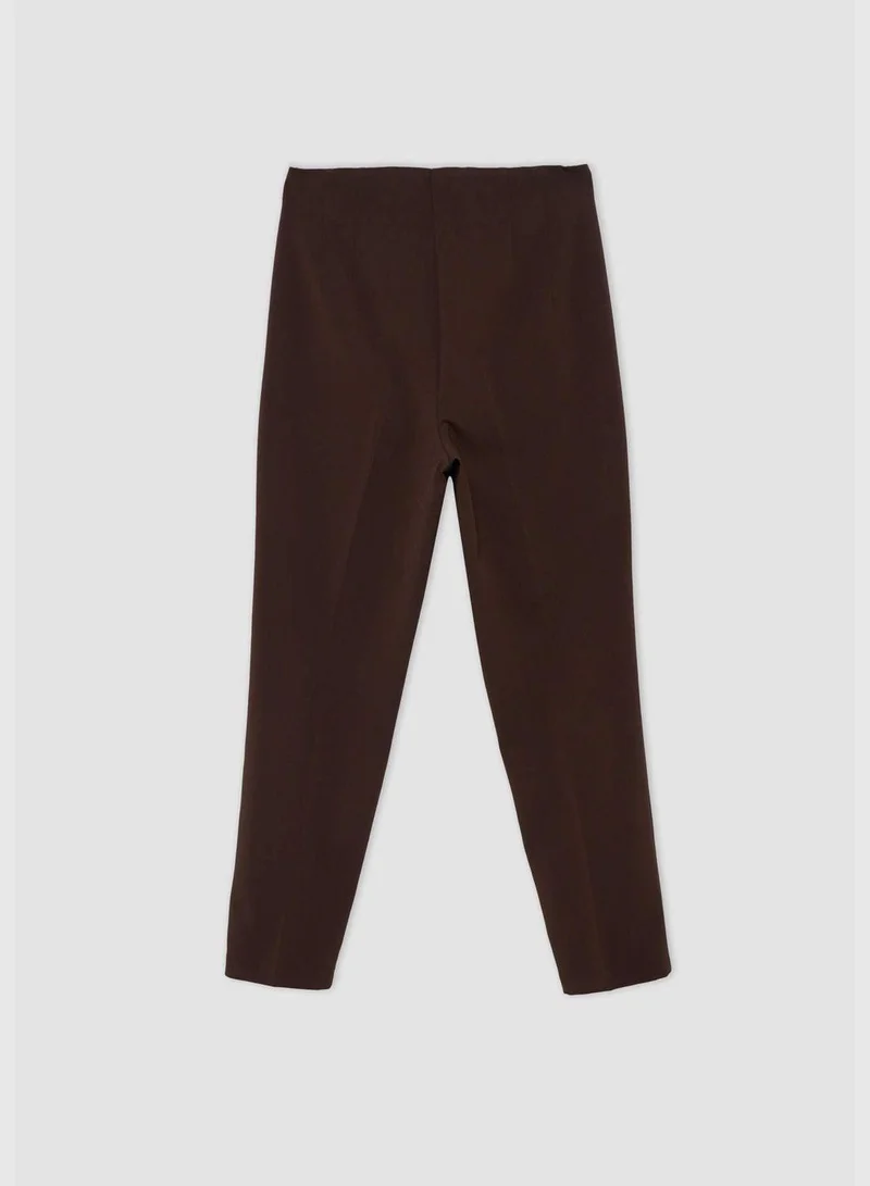 DeFacto Slim Fit High Waisted Chinos
