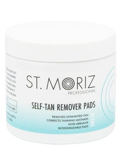 St. Moriz ST. MORIZ St Professional Self Tan Remover Pads | Removes Unwanted Fake Tan Instantly | Corrects Tanning Mistakes | Rapid Fake Tan Remover | Dermatologically Tested & Kind to Skin | 60 Pads  - Image 1