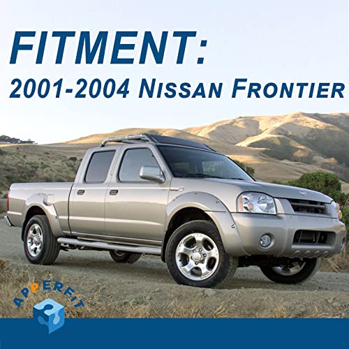 APPERFiT Tailgate Handle w/Bezel & Keyhole Compatible with Nissan Frontier 2001 2002 2003 2004 Replaces 81575 90606-8Z400 - Image 4