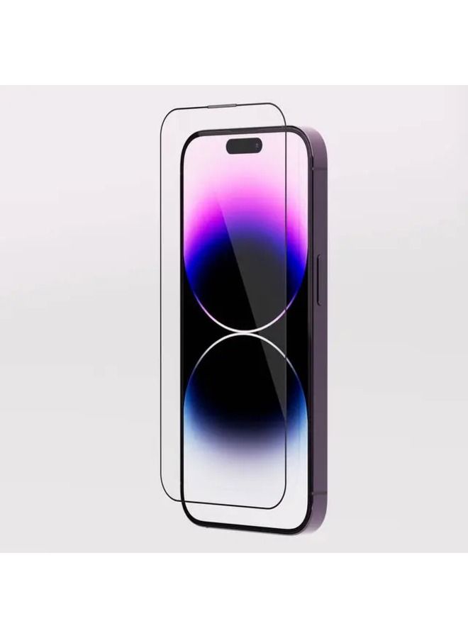 LEVELO Anti-Static Clear Twice Tempered Screen Protector For iPhone 14 Pro 6.1" -Clear