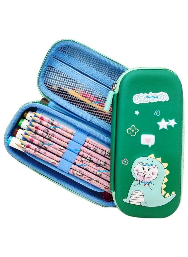 FunBlast Dinosaur Pencil Case for Boys, Kids Pencil Case Organizer, Dinosaur Pencil Case, Pencil Case for Boys, Pencil case for Kids Stylish, Return Gift for Kids, Kids Pencil Box for Boys - Image 1