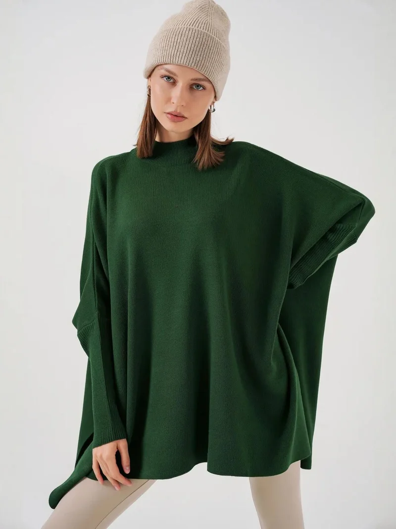 BDART Oversized Acrylic Crew Neck Jumper
