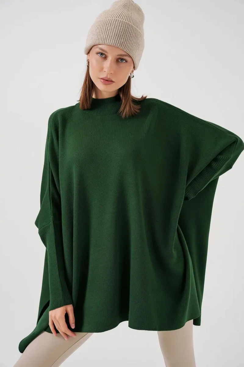 بيغ دارت BDART Oversized Acrylic Crew Neck Jumper