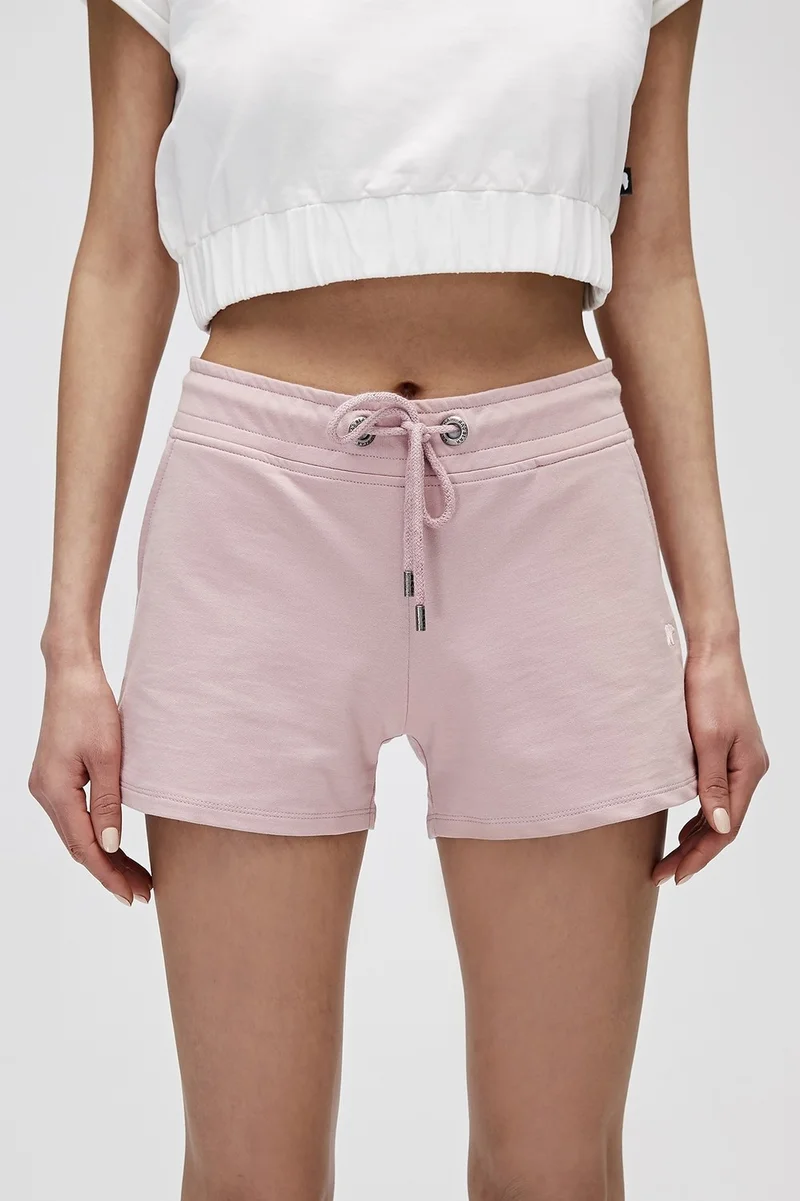 باد بير Women's Powder Pink Shorts Sierra Sweatshort