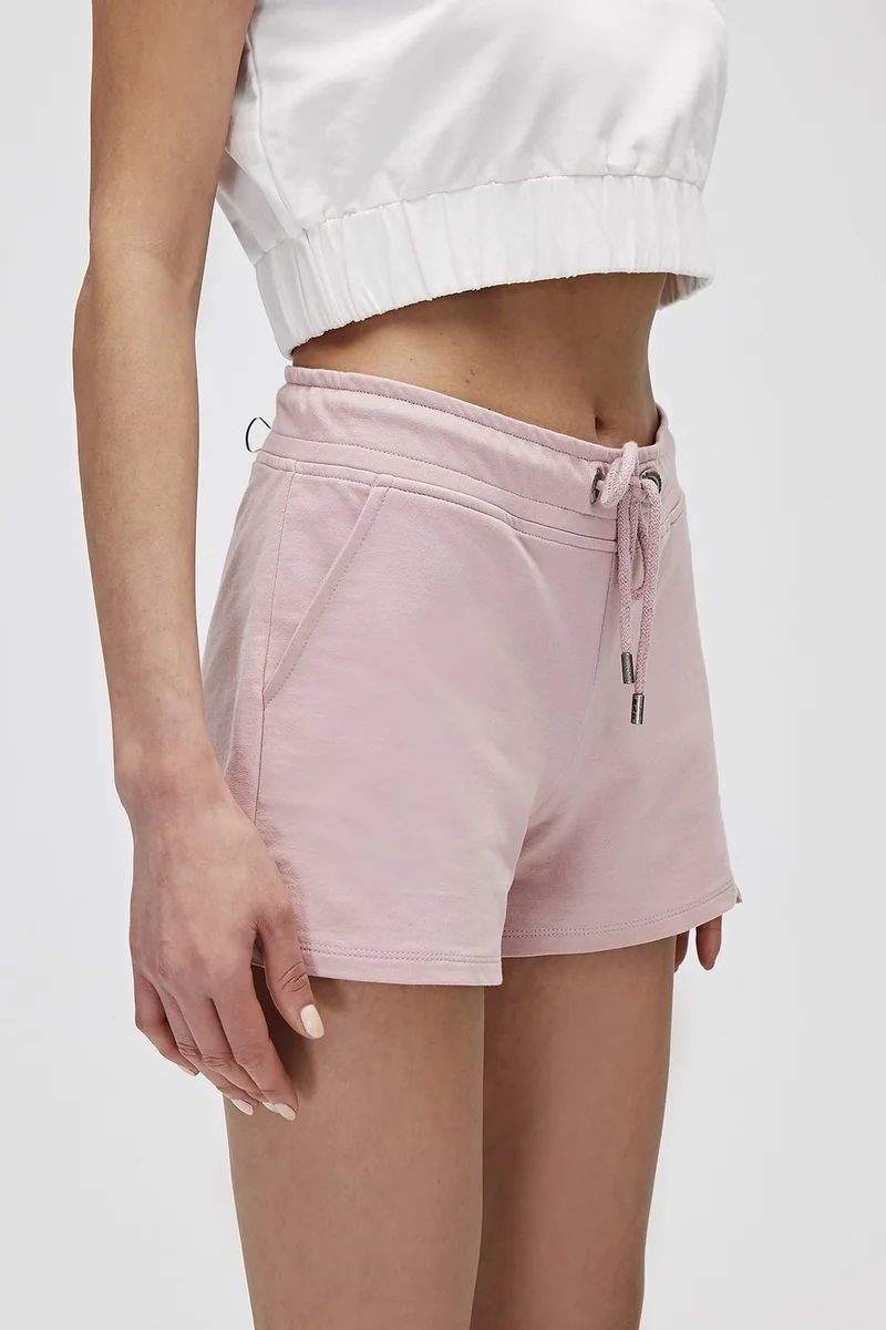 باد بير Women's Powder Pink Shorts Sierra Sweatshort