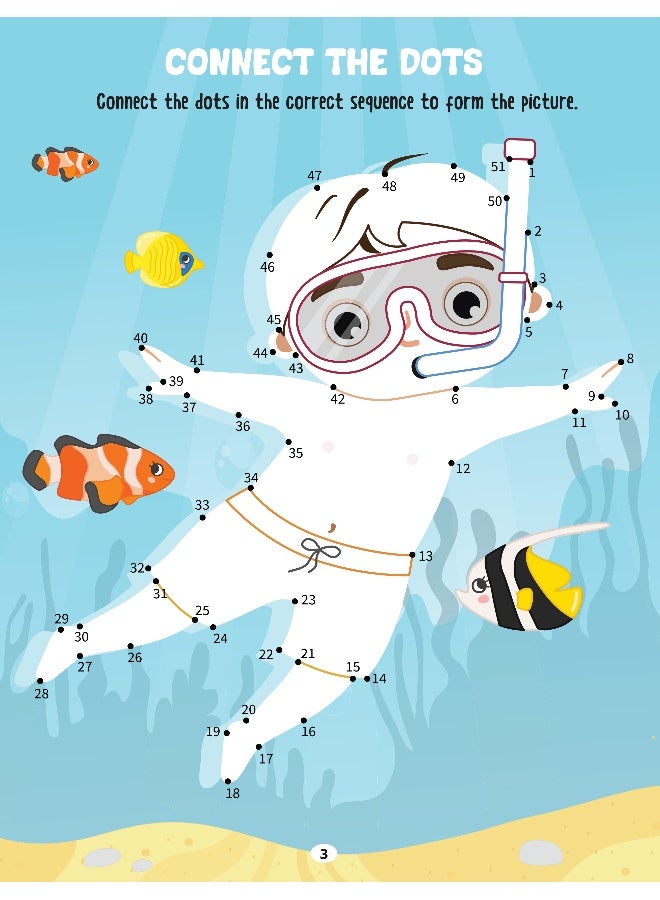 Dreamland Little Masterminds: Brain Boosting Puzzles & Games Activity Book for Kids Age 4 and Up - Image 2
