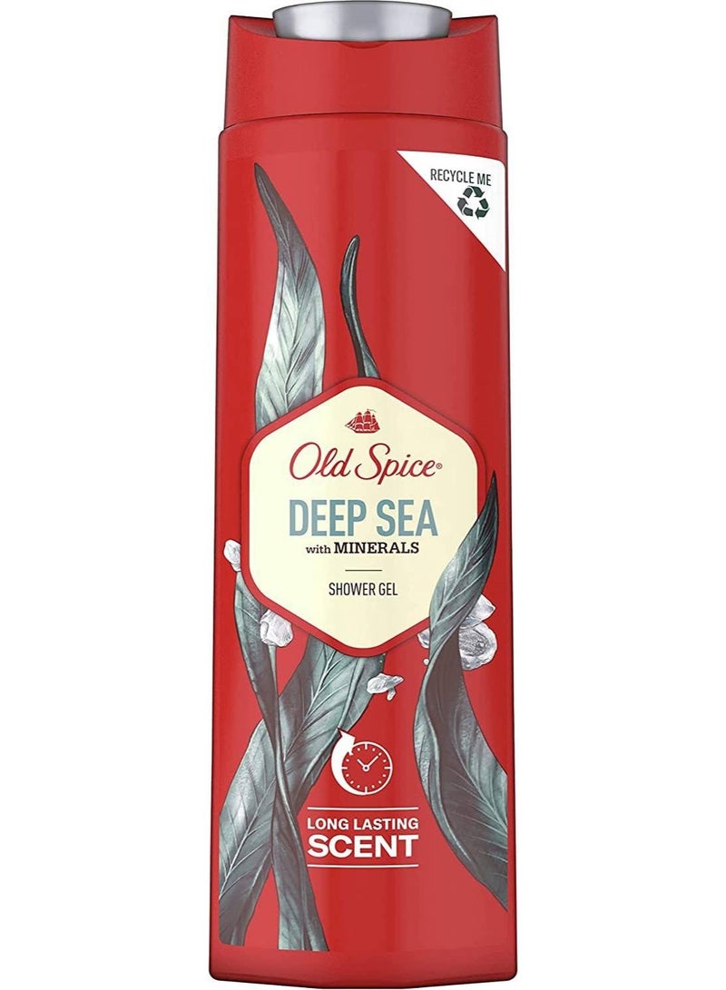 أولد سبايس جل استحمام وشامبو وغسول وجه 3 في 1 للرجال أولد سبايس - عطر منعش يدوم طويلاً - تنظيف عميق - 400 مل - Image 1