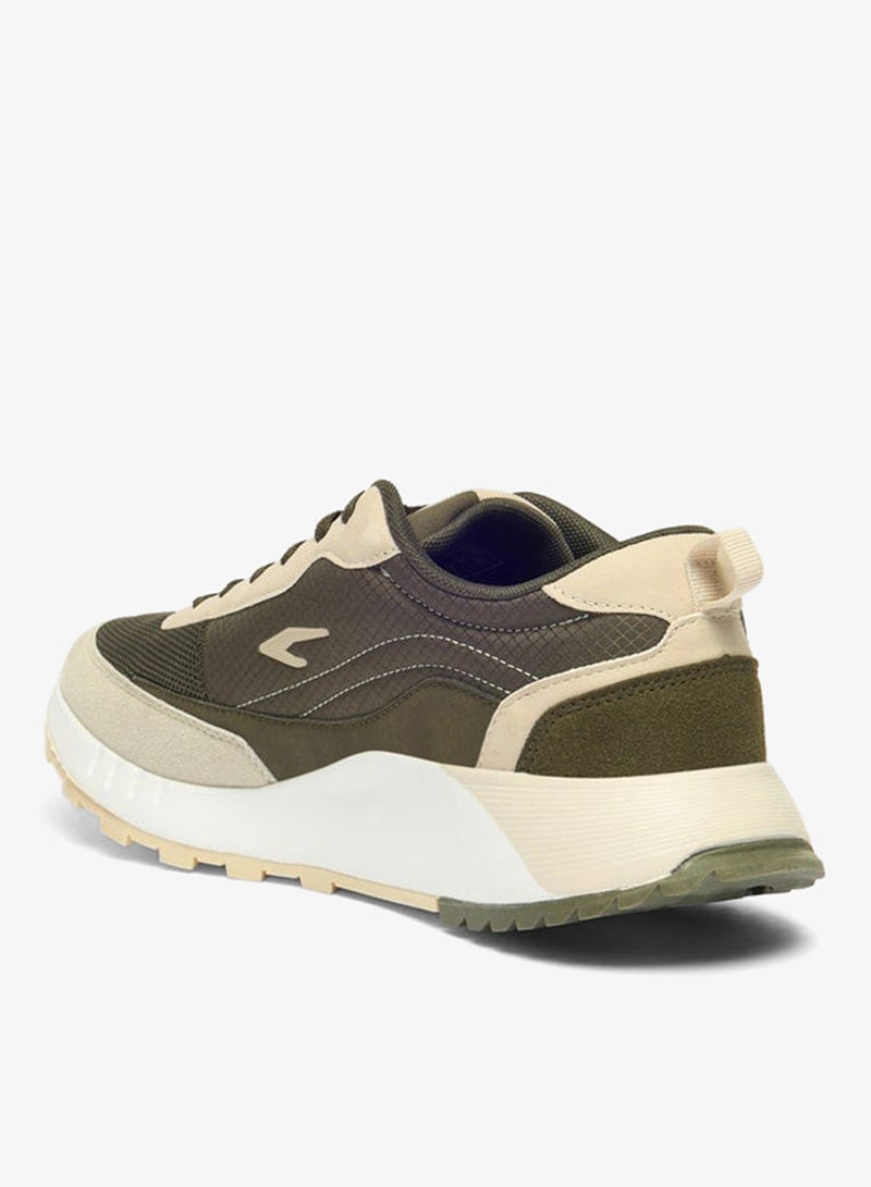 Dash Men's Colourblock Sports Shoes with Lace-Up Closure - Image 2