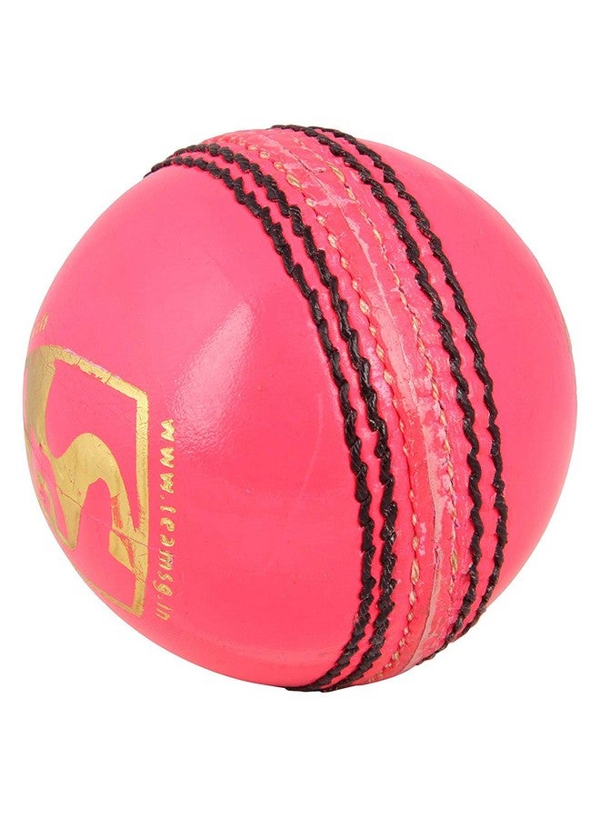 SG كرة كريكيت جلدية (وردية) بحجم النادي، قياسي - Image 3