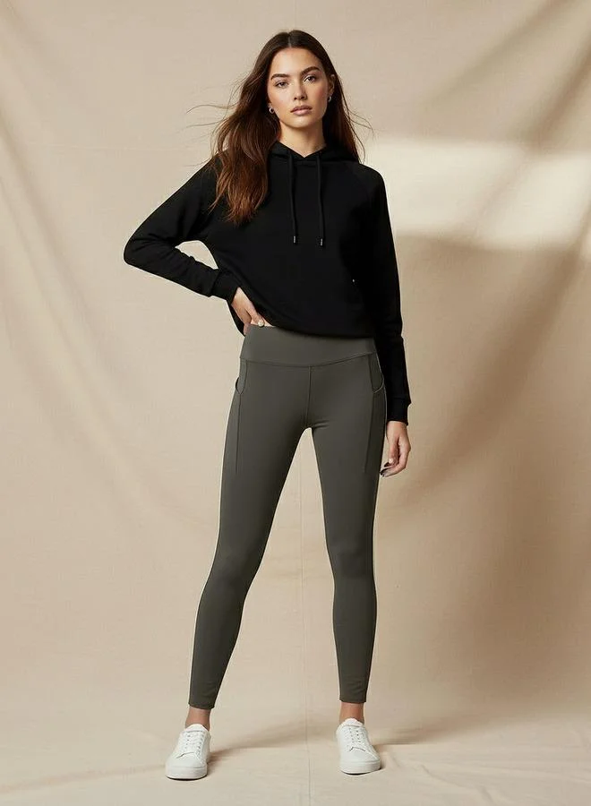 كابا Kappa Women Cell Phone Pocket and 2 Way Stretch Leggings