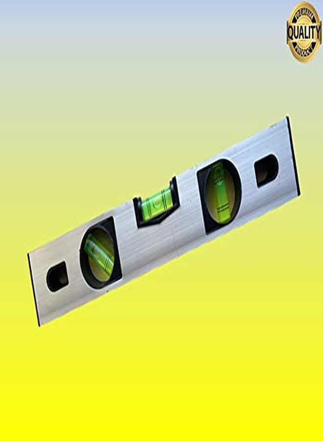 Zebra Premium Tools Z-MS01 Golden 12 Inches Magnetic Spirit Level ; 30CM Aluminum Frame Magnetic Carpenter's Level - Image 3
