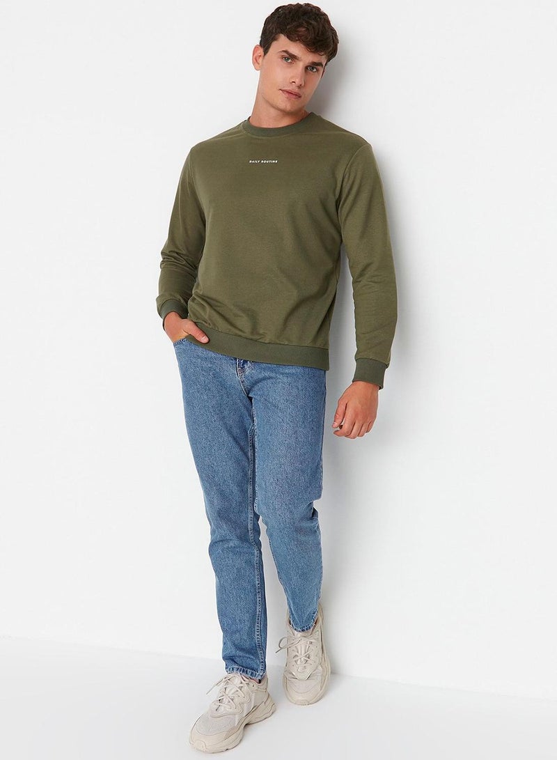 trendyol Blue 100% Cotton Relax Fit Boyfriend Jeans Denim Pants - Image 5