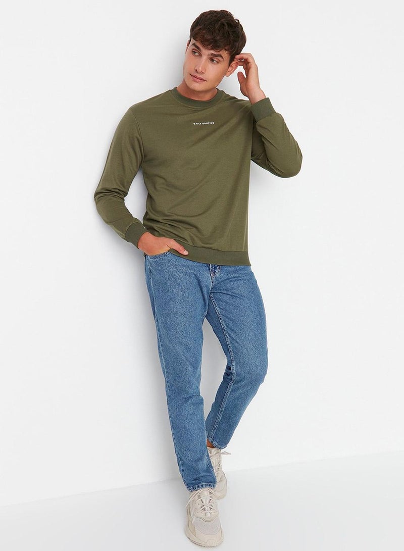 trendyol Blue 100% Cotton Relax Fit Boyfriend Jeans Denim Pants - Image 3