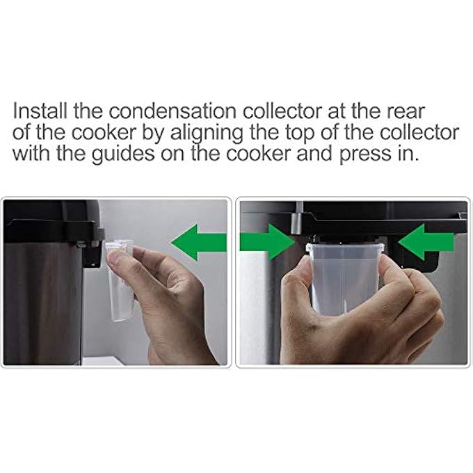 ريحني قطعتان من كوب تجميع المكثفات الأصلي بديلاً لقدر Instant Pot سعة 5 و6 و8 كوارت Duo Duo Plus Ultra Lux Smart - Image 5