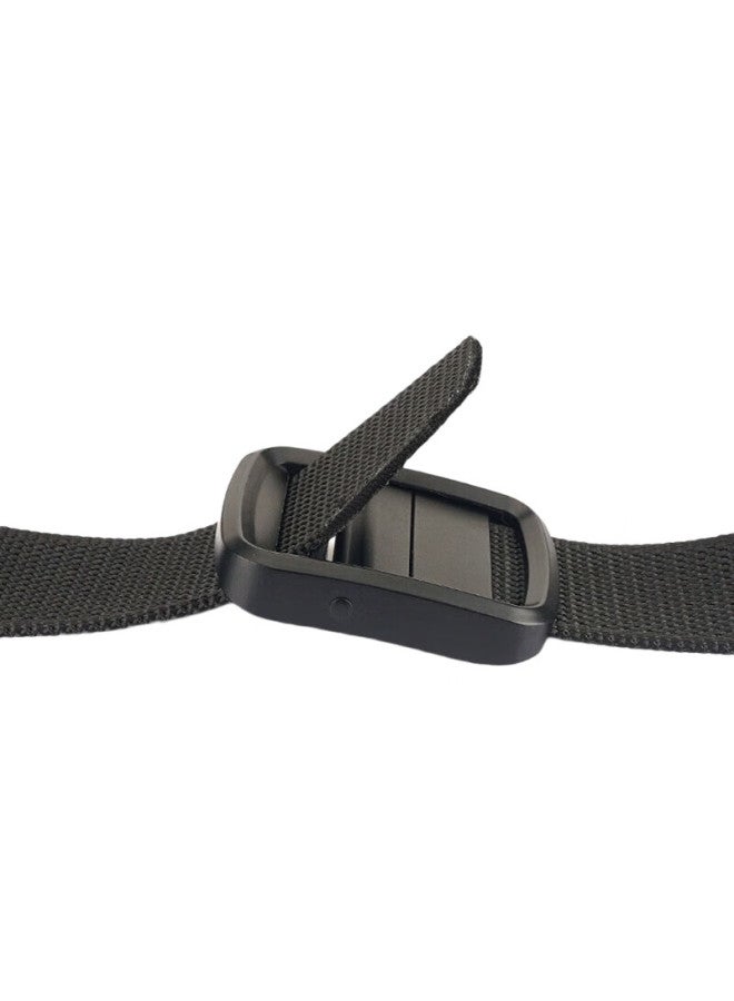 Jevi Rotating Day Buckle Double-Sided Two-Color Nylon Belt, Men'S Casual Versatile Replaceable Dual-Use Belt, Canvas Trouser Belt - Image 2