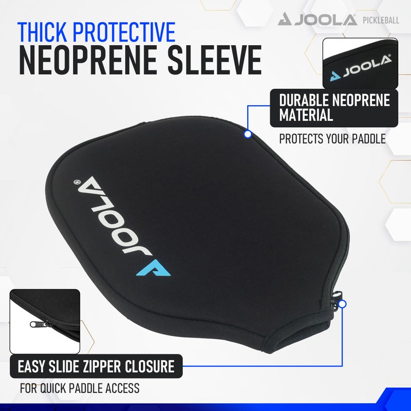 JOOLA Universal Pickleball Paddle Cover - Neoprene Sleeve Fits All Pickleball Paddles - Accessory for Standard, Wide, & Elongated Rackets - Covers Paddles Up to 8.5" Wide, 16.5" Long - Image 2