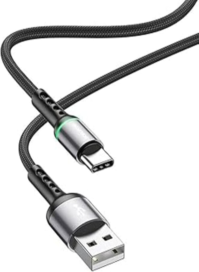 BOROFONE BOROFONE BU33 Color ring charging data cable for Type-C - Black