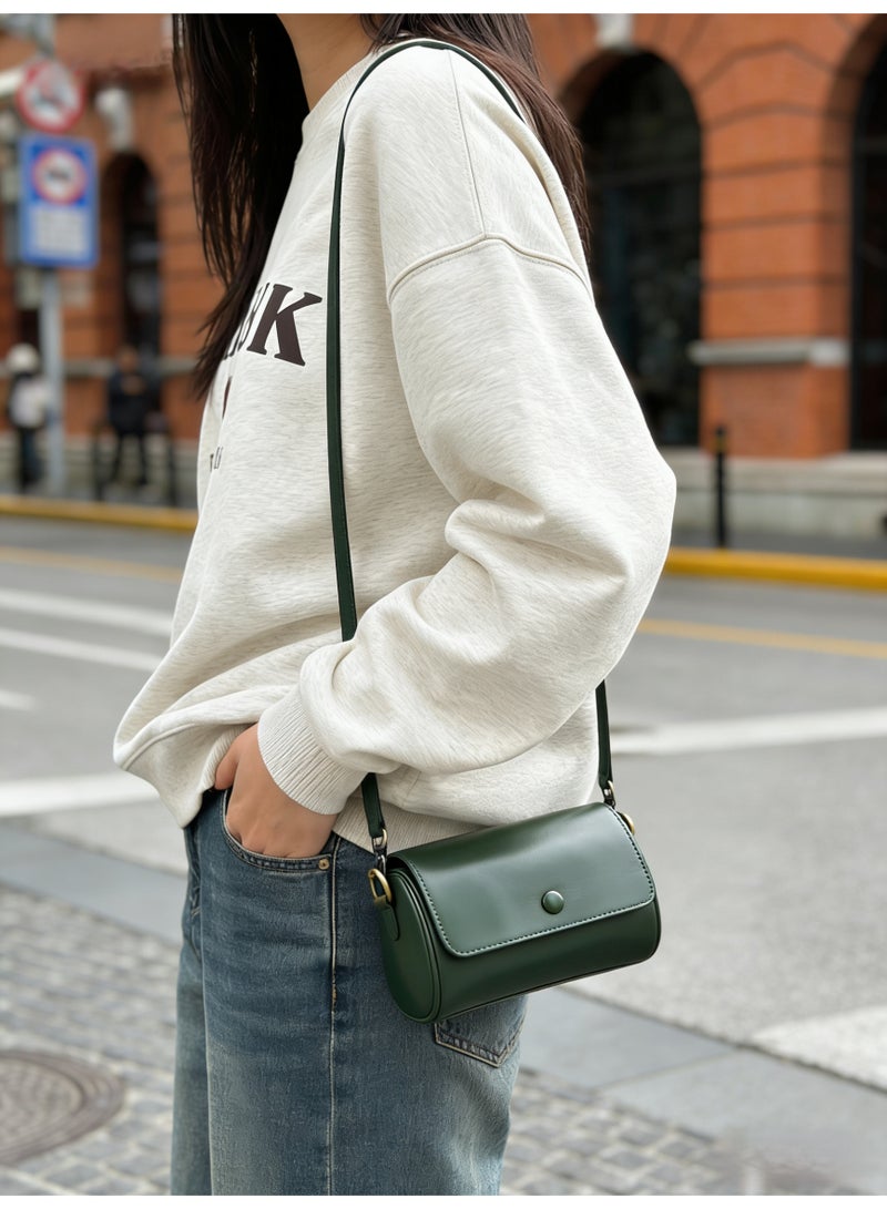 Lumo Handmade-Hand-Stitched Genuine Leather Crossbody Bag for Women - Image 1