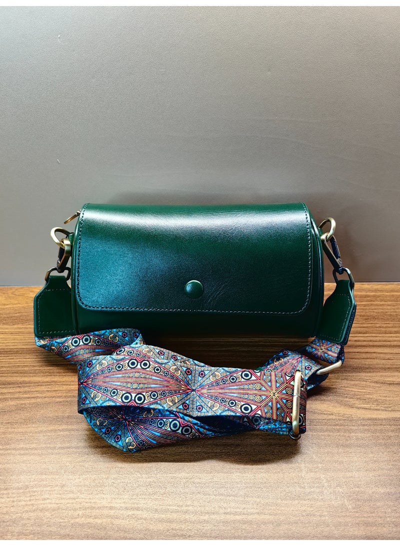 Lumo Handmade-Hand-Stitched Genuine Leather Crossbody Bag for Women - Image 4