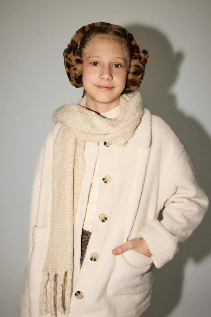 ديفاكتو Girl Woven Scarf
